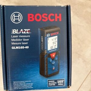 Bosch GLM165-40 BLAZE Pro 165' Laser Distance Measure Brand New Sealed